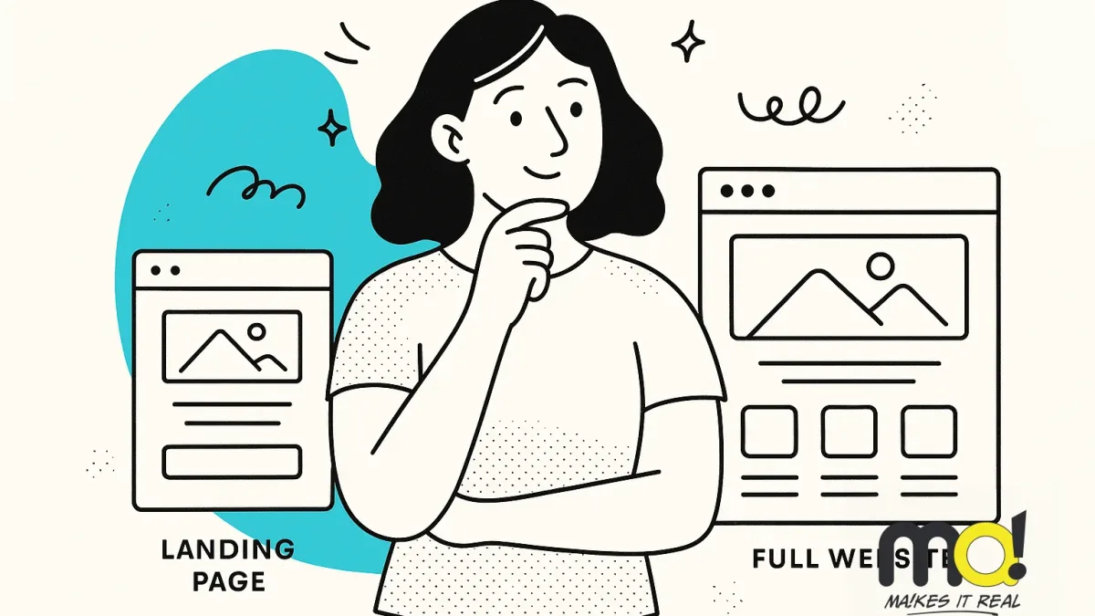 Landing page o sito completo? Come scegliere la soluzione giusta per acquisire clienti senza sprecare budget