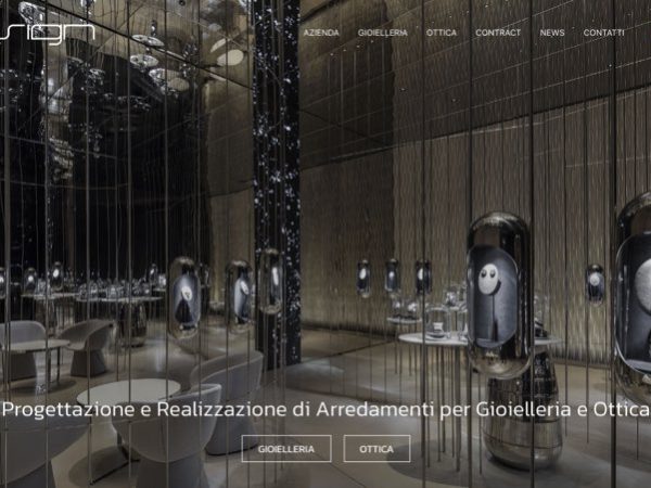 Il sito di D&sign Srl realizzato da MA! Creative Studio